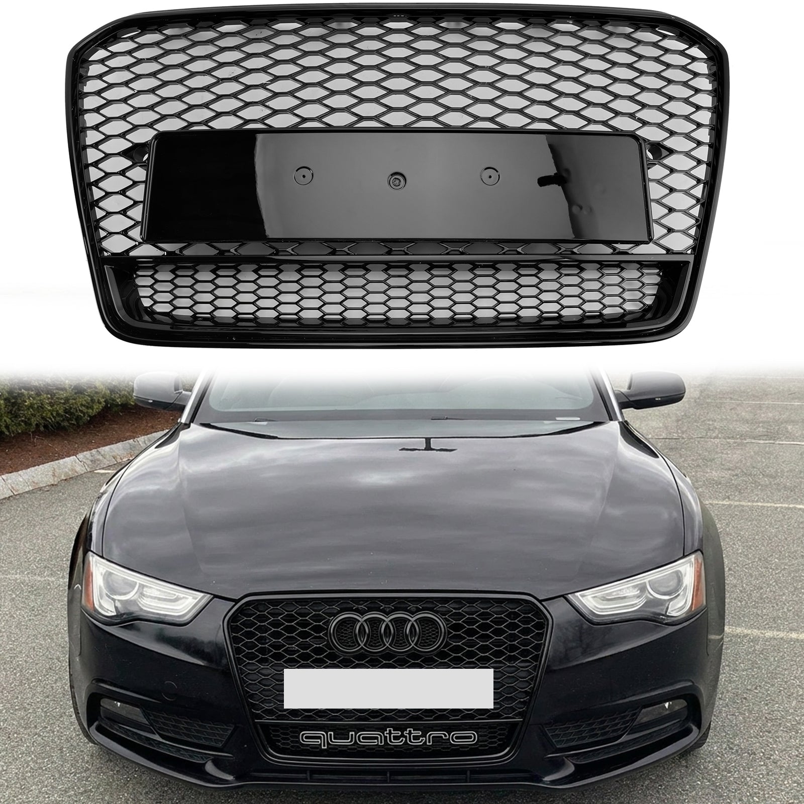 2012-2016 Audi A5/A5 Sline/S5 B8.5 RS Quattro Style Honeycomb