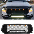 2019-2024 Dodge Ram 1500 TRX Estilo LED Parrilla de panal Parrilla delantera superior del capó-1