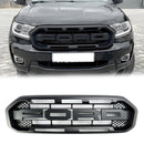 Ford Ranger 2019-2023 Grille de pare-chocs avant Raptor/Nid d'abeille/Grille noire de style maille-1