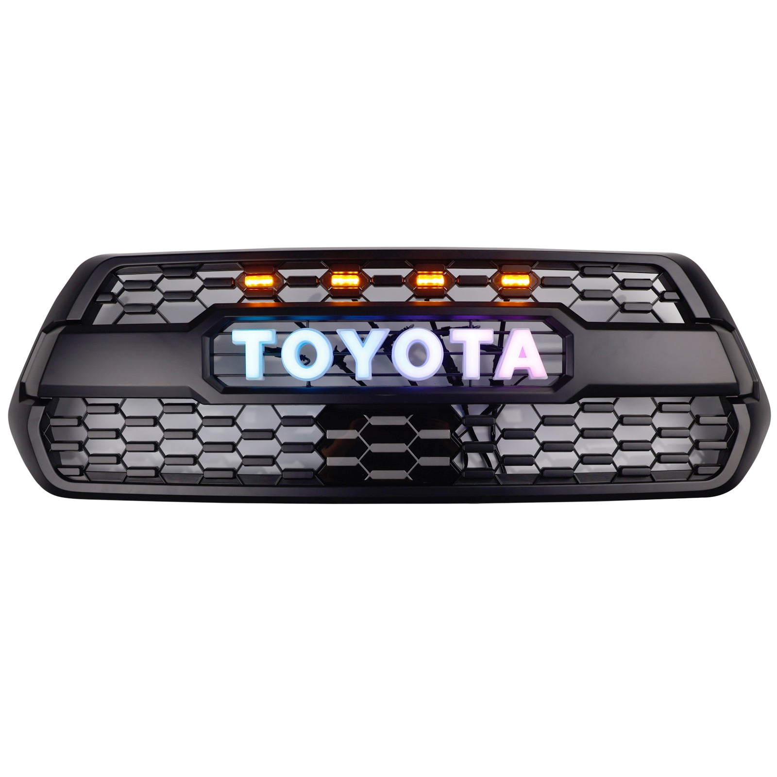Grille avant Toyota Tacoma Trd Pro Toyota Tacoma Trd Pro avec une lettre LED de couleur RVB Remplacement du pare-chocs supérieur gril