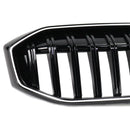 2023-2026 BMW Serie 3 G20 G21 LCI Parrilla de doble línea negra Parachoques delantero Parrilla LED-34