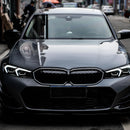 2023-2026 BMW Serie 3 G20 G21 LCI Parrilla de doble línea negra Parachoques delantero Parrilla LED-26