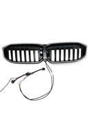 2023-2026 BMW Serie 3 G20 G21 LCI Parrilla de doble línea negra Parachoques delantero Parrilla LED-45