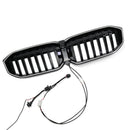 2023-2026 BMW Serie 3 G20 G21 LCI Parrilla de doble línea negra Parachoques delantero Parrilla LED-55