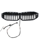 2023-2026 BMW Serie 3 G20 G21 LCI Parrilla de doble línea negra Parachoques delantero Parrilla LED-99