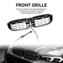 2023-2026 BMW Serie 3 G20 G21 LCI Parrilla de doble línea negra Parachoques delantero Parrilla LED-179