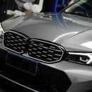 2023-2026 BMW Serie 3 G20 G21 LCI Parrilla de doble línea negra Parachoques delantero Parrilla LED-167