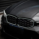 2023-2026 BMW Serie 3 G20 G21 LCI Parrilla de doble línea negra Parachoques delantero Parrilla LED-154