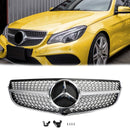 Mercedes Benz E-Class W207/C207 2014 2015 2016 2017 Coupe Diamond / OEM Style Grill Front Bumper Replacement Grille-1