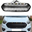 Ford Transit Custom / Tourneo Custom Grill | 2018-2023 | Gloss Black | Raptor Style | Replacement Front Grille With FORD Letter-18
