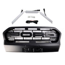 Ford Ranger Wildtrak 2019-2023 pára-choque dianteiro grade preta estilo raptor grade de substituição com letra-13