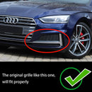 2017-2019 Audi A5 S-Line S5 Cabriolet/Coupé/Sportback 2 pièces pare-chocs avant antibrouillard calandre garniture de couverture-22