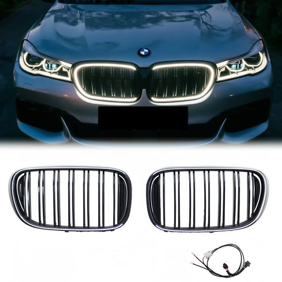 2016-2018 BMW 7 Series G11 G12 Pre-Facelift Front Kidney Grill LED Grille