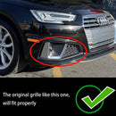 2018-2020 Audi A4 S-LINE/S4 B9 Griglia fendinebbia con finiture nere a nido d'ape Paraurti anteriore inferiore Griglia di copertura 8WD 807 6821 J 8WD 807 682 J-2