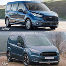 2019-2023 Ford Transit Connect Raptor Style Grill Frontstoßstange Schwarz Ersatzgrill mit LED-2