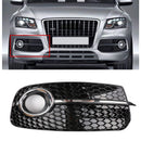 Audi 2013-2017 Q5 Standard Version ABS 8R0807681M 8R0807681N Front Fog Lamp Lower Grille Grill Cover Kit-7