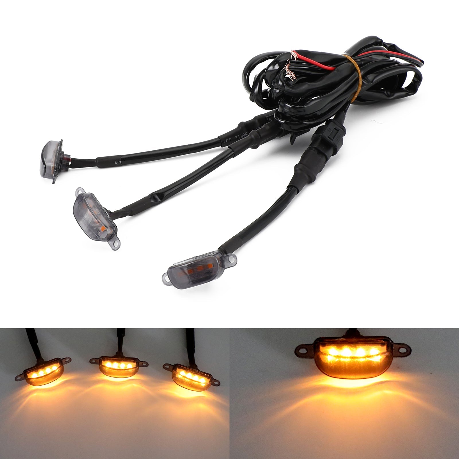 3PCS Ford F-150 Lámpara LED Estilo Raptor Parrilla delantera Luz corriente Genérico